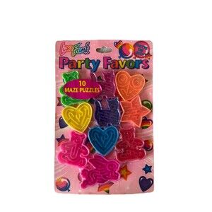 Vintage 1990 Lisa Frank Party Favors - Maze Puzzles Halloween 90s